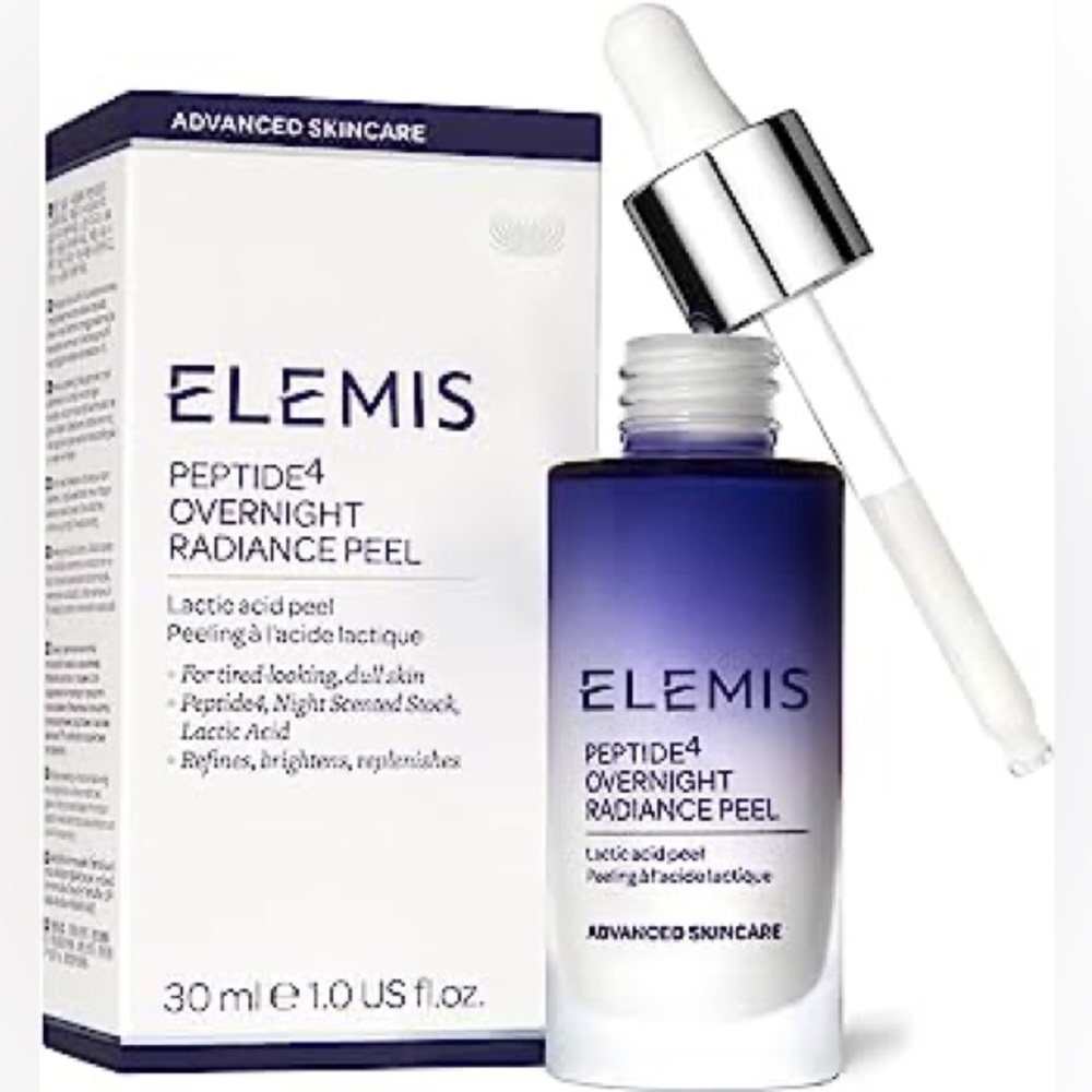ELEMIS Peptide4 Overnight Radiance Peel
Lactic Acid Peel, NIB!